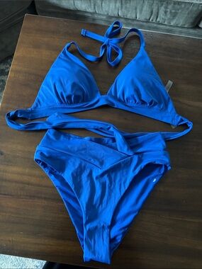 Victoria’s Secret Two-Piece Bikini Set small bottoms and 34D top.